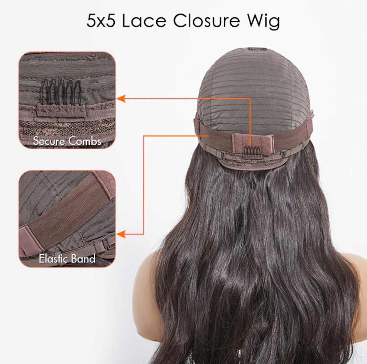 HD Lace Closure wig (5x5)