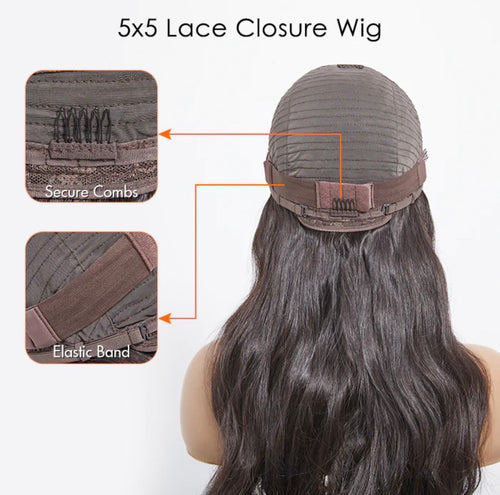 HD Lace Closure wig (5x5)